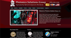 Desktop Screenshot of photonicsllc.com