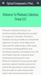 Mobile Screenshot of photonicsllc.com